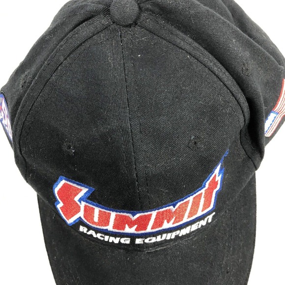 Summit Racing Equipment Baseball Cap Hat, 50 Years Black American Flag One Size - Picture 6 of 12
